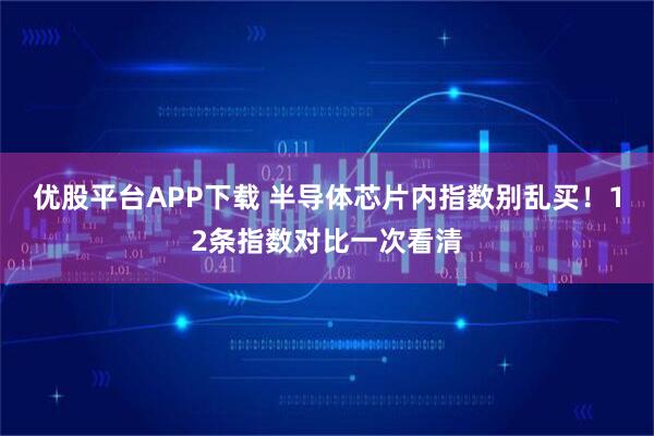 优股平台APP下载 半导体芯片内指数别乱买！12条指数对比一次看清